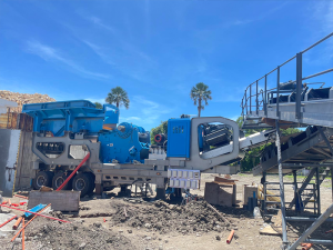 時產150-200噸的移動破碎站需要多少錢？