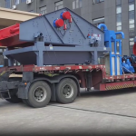 1845J一200洗砂脫水一體機、GT15*50滾筒篩發(fā)往湖北